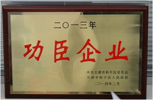 中農(nóng)集團(tuán)天津公司連續(xù)三年獲 和平區(qū)功臣企業(yè) 稱號(hào)